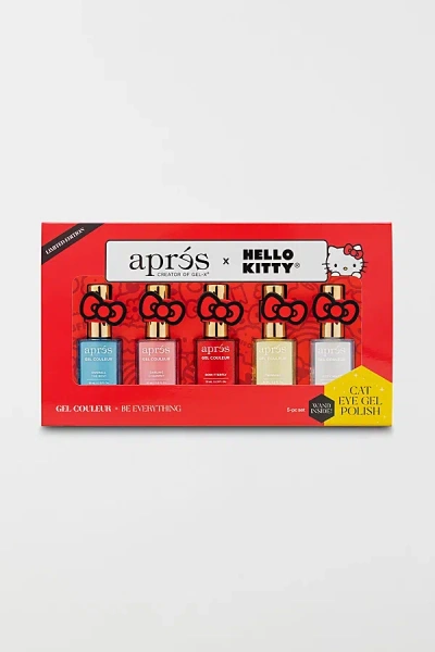Aprés Nail X Sanrio Cat Eye Gel Couleur Set In Hello Kitty Cat Eye At Urban Outfitters