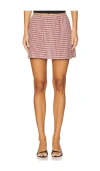 Apres Studio Mini Skirt In Red