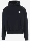 Après Surf Cotton Blend Sweatshirt With Logo In Blue