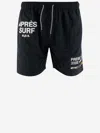 Après Surf Black Nylon Logo Swimsuit In Black