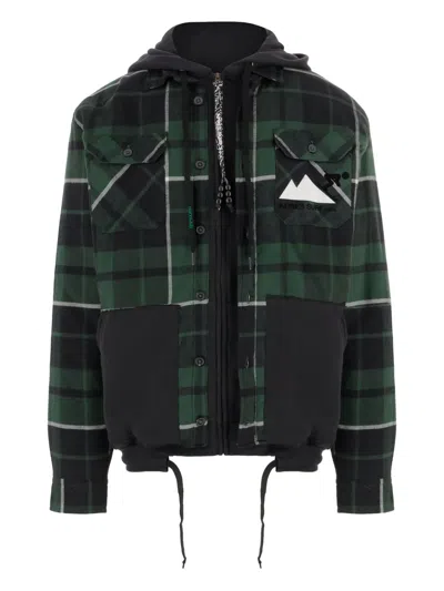 APRÈS SURF CHECK-PRINT SHIRT JACKET