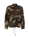 Après Surf Apres Surf Cotton Jacket With Logo Print In Brown
