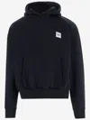 Après Surf Cotton Blend Sweatshirt With Logo In Blue