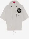 Après Surf Apres Surf Cotton Blend Sweatshirt With Logo In White