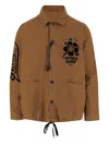 Après Surf Apres Surf Cotton Jacket With Logo Print