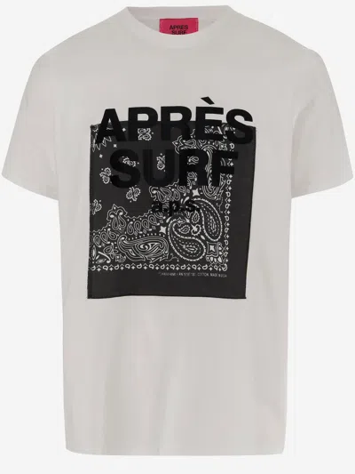 APRÈS SURF COTTON T-SHIRT WITH LOGO
