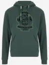 Après Surf Cotton Sweatshirt With Logo In Green