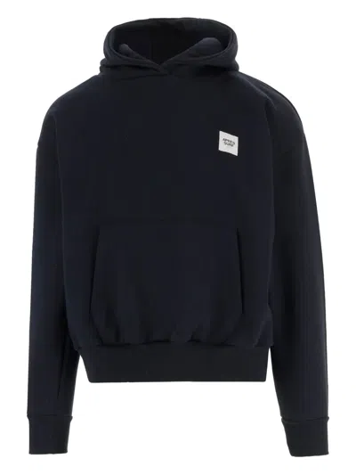 Après Surf Logo-patch Hoodie In Black