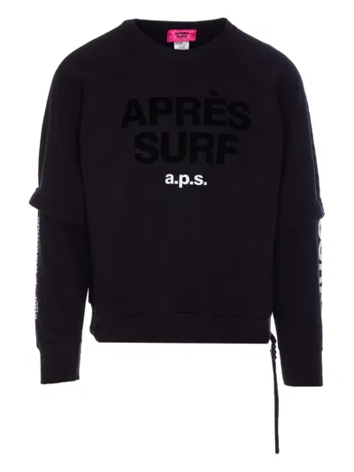 APRÈS SURF LOGO-PRINT SWEATSHIRT
