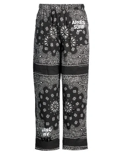 Après Surf Man Pants Black Size M Cotton