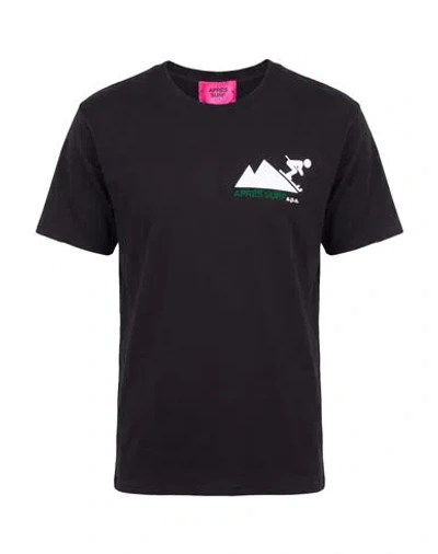 Après Surf Man T-shirt Black Size S Cotton