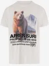 Après Surf White Round Neck Printed T-shirt In White