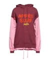 Après Surf Woman Sweatshirt Plum Size M Cotton, Polyester In Purple
