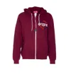 Après Surf Zipped Sydney Hoodie In Burgundy