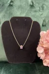 Après Women's Cruiser Ski Gold Plated Necklace In Purple In Purple