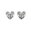 Après Youth Women's Silver A Good Listener Earrings Small