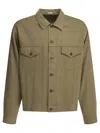 A.presse 3rd Type Button-up Denim Jacket In Brown