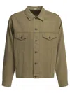 A.presse 3rd Type Button-up Denim Jacket In Brown