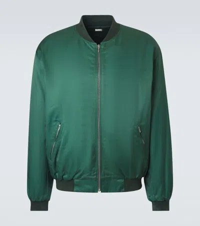 A.presse Cotton-blend Bomber Jacket In Green