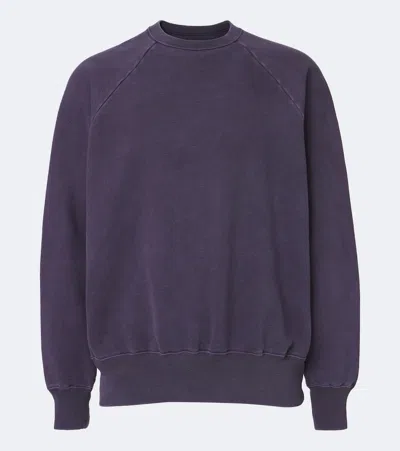 A.presse A. Presse Cotton Jersey Sweatshirt In Purple