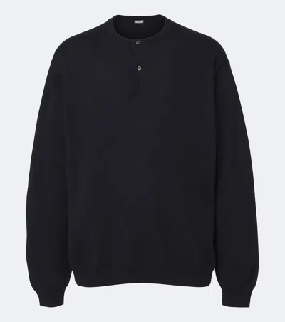 A.presse A. Presse Wool Sweater In Blue
