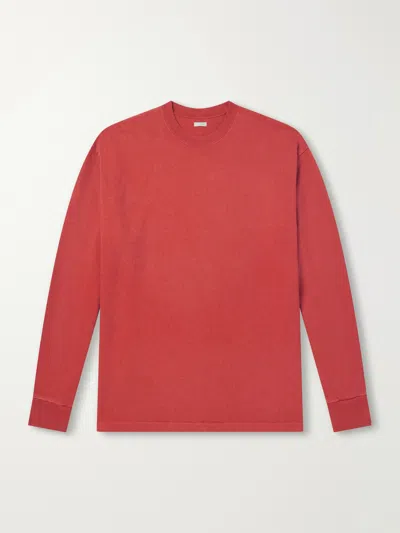 A.presse Cotton-jersey T-shirt In Red