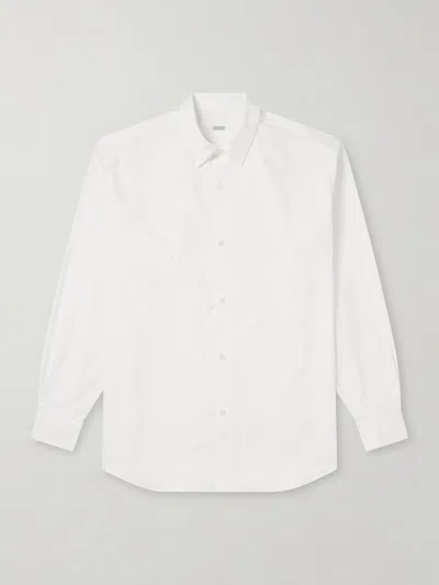 A.presse Cotton-poplin Shirt In White