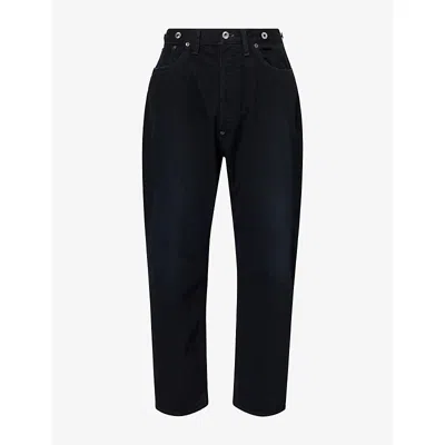 A.presse Mens No.22 Wide-leg Denim Jeans Custom