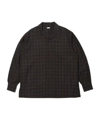 A.presse Plaid Shirt In Brown