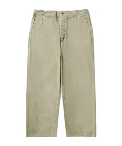 A.presse Retro Casual Trousers In Green