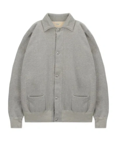 A.presse Retro Sports Sweatshirt In Gray