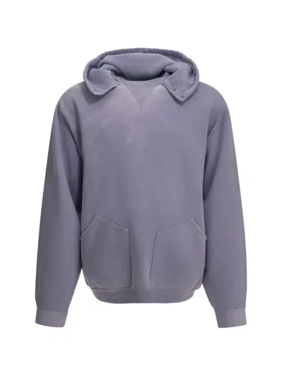 A.presse Snap Patch-pocket Hoodie In Gray
