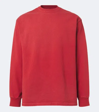 A.presse Vintage Cotton Jersey T-shirt In Red