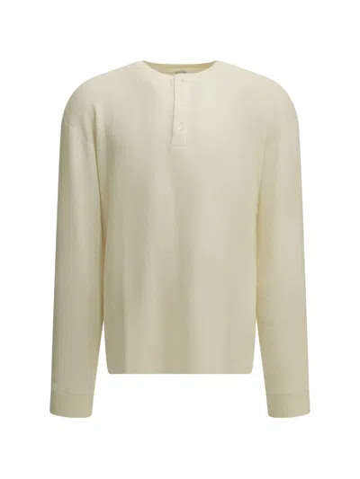 A.presse Waffle-knit T-shirt In Neutral