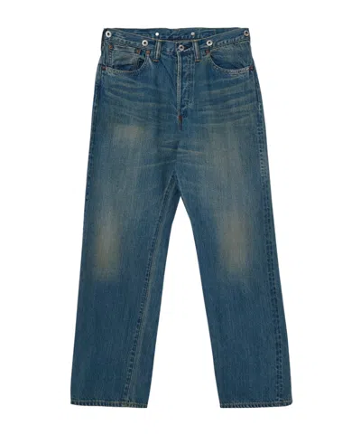 A.presse Washed Jeans In Blue