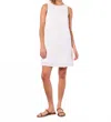 Apricot 3d Floral Shift Dress In White In White