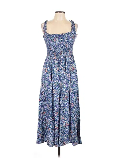 Pre-owned Apricot Casual Dress In Blue