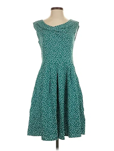 Pre-owned Apricot Casual Dress In Teal