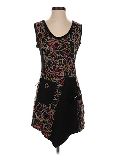 Pre-owned Apricot Cocktail Dress In Black