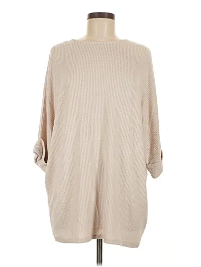 Pre-owned Apricot Kimono In Tan