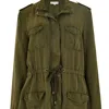Apricot Military 4 Pocket Jacket In Military Green In Green