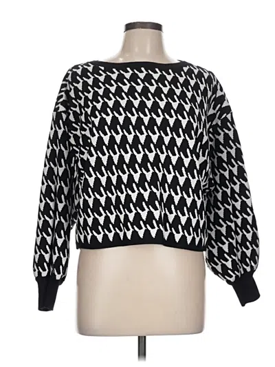 Pre-owned Apricot Pullover Sweater In Black