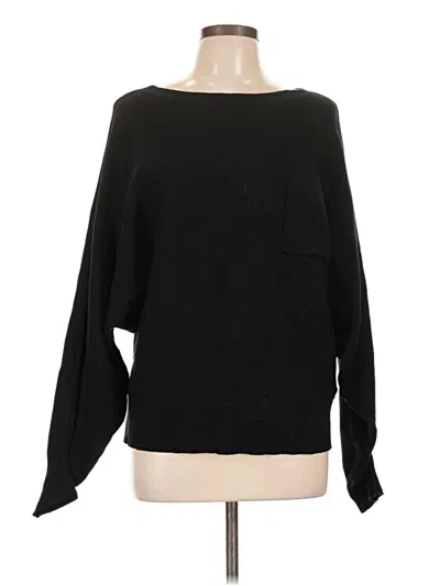 Pre-owned Apricot Pullover Sweater In Black
