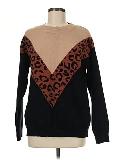 Pre-owned Apricot Pullover Sweater In Brown
