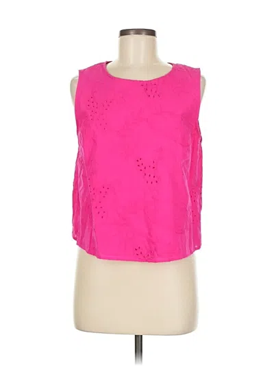 Pre-owned Apricot Sleeveless Blouse In Pink