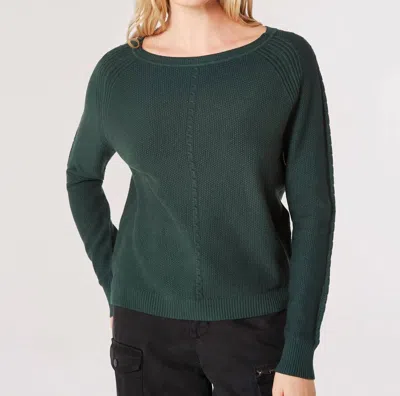 Apricot Sue Sweater In Green