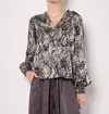Apricot Urban Viper Blouse In Gray In Grey
