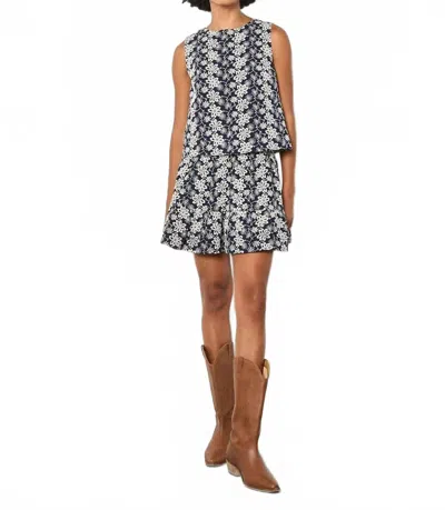 Apricot Women's Match Made Floral Skirt In Navy In Blue