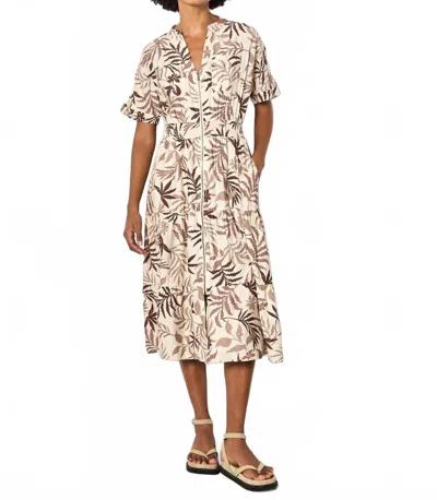 Apricot Women's The Say Less Midi Dress In Cream In Multi