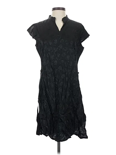 Pre-owned April Cornell Cocktail Dress In Black